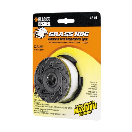 AFS replacement spool .065 inch in plastic packaging.