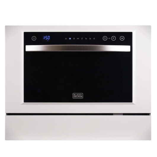 6 Place Setting Compact Countertop Dishwasher.