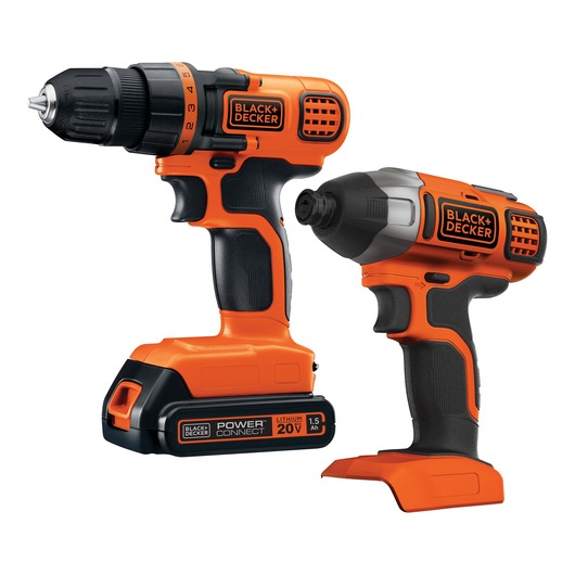 20 volt max lithium ion drill/driver plus impact combo kit.