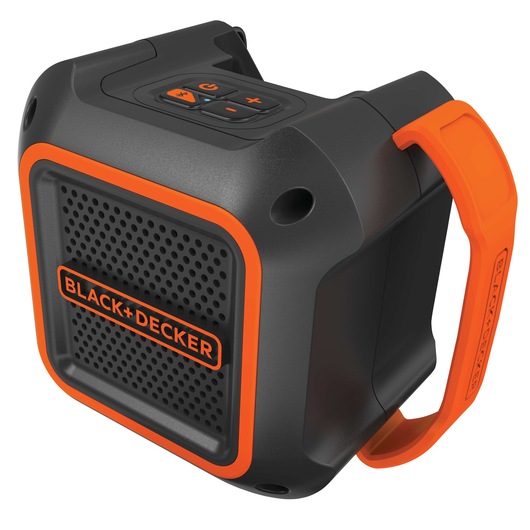 Profile of 20 volt MAX Wireless Bluetooth Speaker with AC Power.