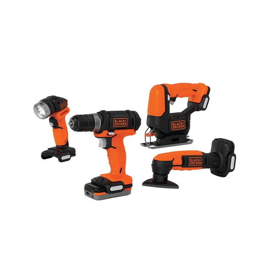 Profile of gopak 4 tool combo kit.