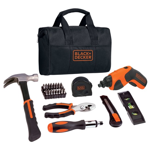 4 volt lithium screwdriver and 42 piece project kit.