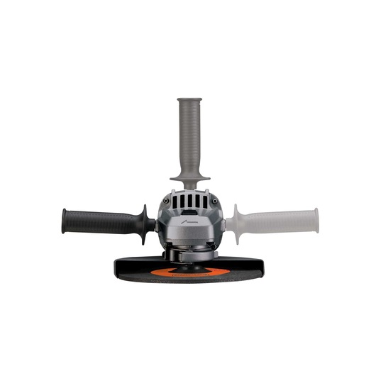 3 Position side handle feature of 4 and a half inch  6.5 A Angle Grinder.