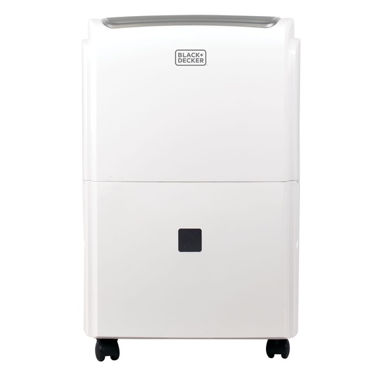 50 Pint ENERGY STAR Portable Dehumidifier with L E D Display.