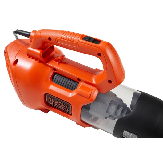 2 speed control feature of 9 AMP Electric Axial Leaf Blower.