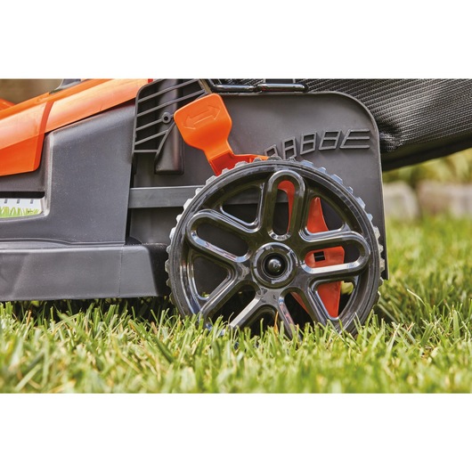 12 Amp 17 in. Electric Lawn Mower with Comfort Grip Handle