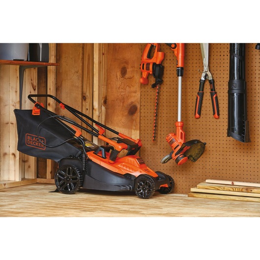 12 Amp 17 in. Electric Lawn Mower with Comfort Grip Handle