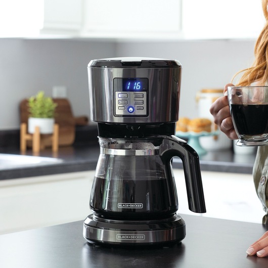 12-Cup* Coffeemaker, Programmable, Exclusive VORTEX™ Technology