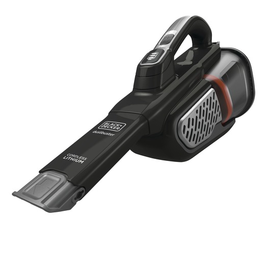 Profile of 20 volt MAX dustbuster Advanced Clean Cordless Hand Vacuum.