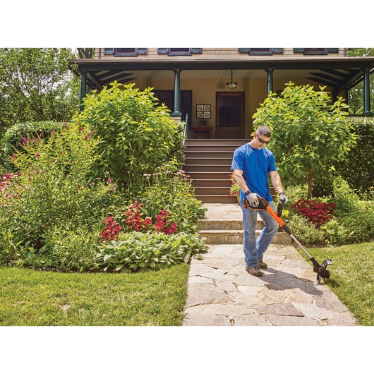 20V MAX* Lithium EASYFEED™  String Trimmer/Edger + 2 Lithium-Ion Batteries