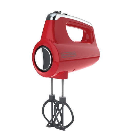 Profile of 5 speed helix performance premium hand mixer.