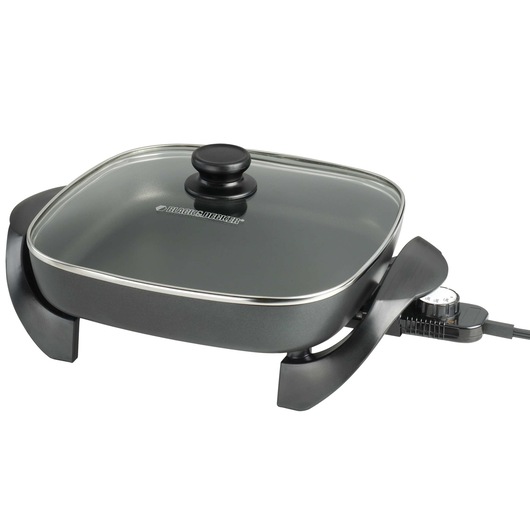12 inch by 12 inch Electric Skillet.