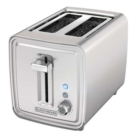BLACK+DECKER™ 2 Slice Toaster - Stainless Steel