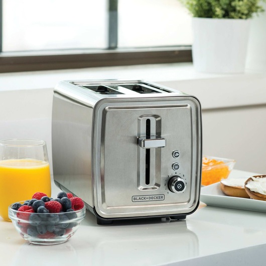 2 Slice Toaster Stainless Steel.